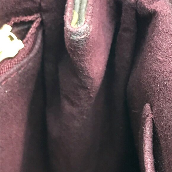 LOUIS VUITTON Authentic Brown Monogram Leather Shoulder Bag - Picture 9 of 13